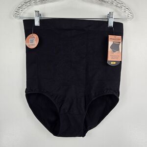 Shapermint Women's 4XL All Day Every Day High Waisted Shaper Panty Black NWT